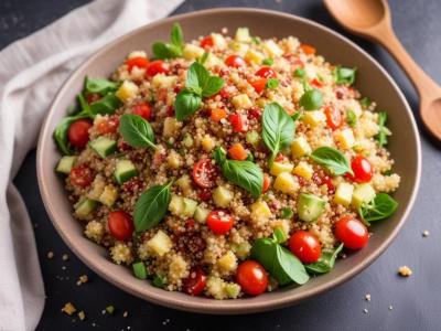 Salade de Quinoa Estivale Rafraîchissante