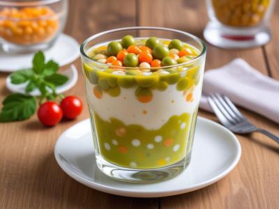 Verrine Fraîcheur Pois Cassés