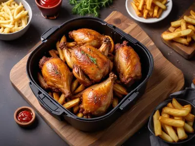 Aiguillettes de Bœuf Croustillantes à l'Air Fryer