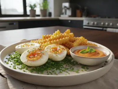 Les Œufs Durs Parfaits à la Friteuse à Air Cosori