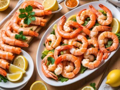 Rouleaux de Printemps Frais aux Crevettes