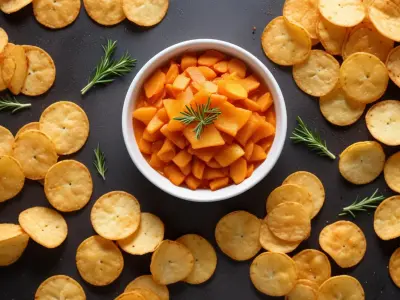 Chips de Carotte Croustillantes au Four