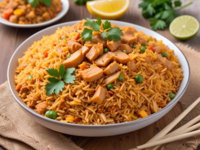 Riz Thaï au Thon Épicé