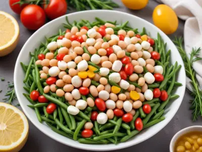 Salade Méditerranéenne de Haricots Blancs