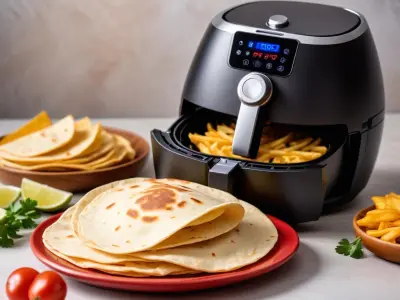 Tortillas Croustillantes à l'Air Fryer