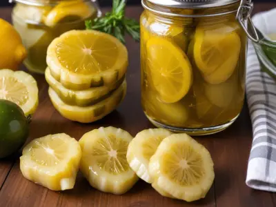 Topinambours Pickles au Citron