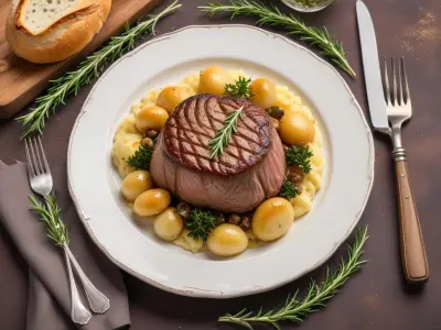 Filet Mignon en Croûte aux Champignons et Herbes