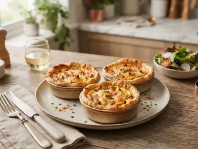 Quiches lorraines individuelles croustillantes
