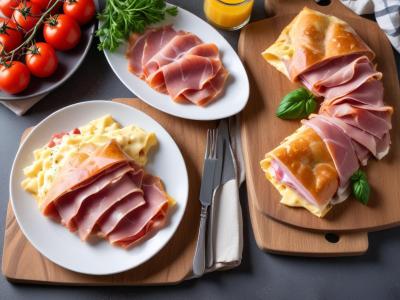 Feuilletés Express au Jambon et Fromage