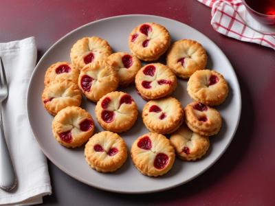 Sablés Croustillants à l'Oignon Rouge Légers