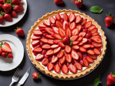 Tarte aux Fraises Fraîche et Gourmande