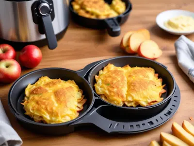 Omelette Croustillante aux Pommes de Terre à l'Air Fryer