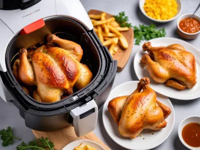 Hauts de cuisse de poulet croustillants à l'Air Fryer