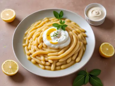 Purée de haricots blancs à l'ail et au citron