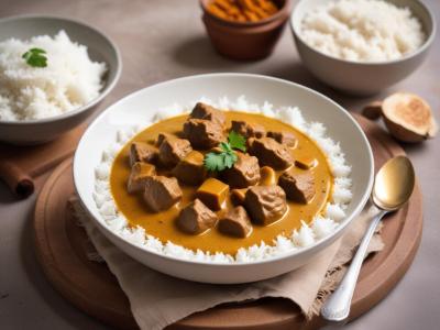 Curry d’agneau au lait de coco et épices