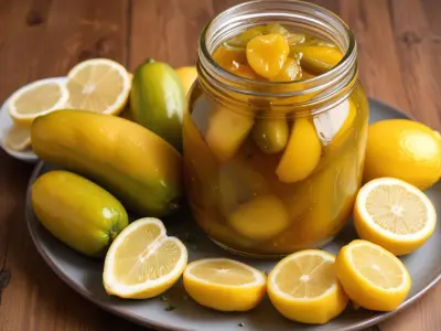 Topinambours en Pickles au Citron