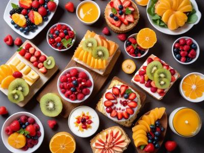 Pique-Nique Gourmand : Cakes Salés, Salades Fraîches et Fruits de Saison