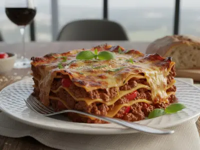Lasagnes à la Bolognaise Traditionnelle