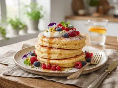 Pancakes ultra moelleux au skyr et aux œufs