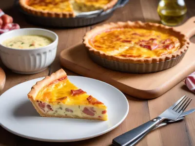 Quiche Raclette et Speck