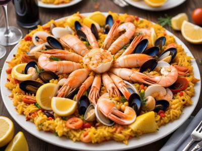 Paella Royale aux Fruits de Mer