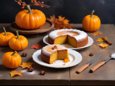 Cake Moelleux à la Citrouille et Cannelle