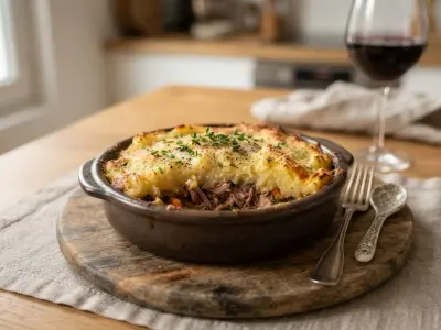 Hachis parmentier de canard