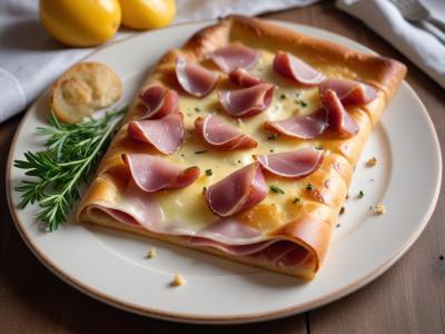 Pinsa Speck & Gorgonzola aux Noix