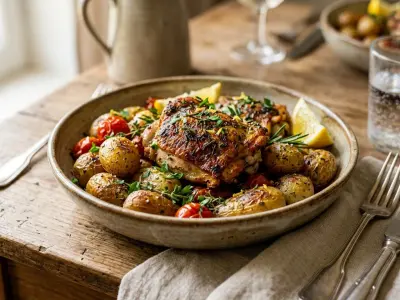 Hauts de Cuisse Croustillants et Grenailles aux Herbes de Provence