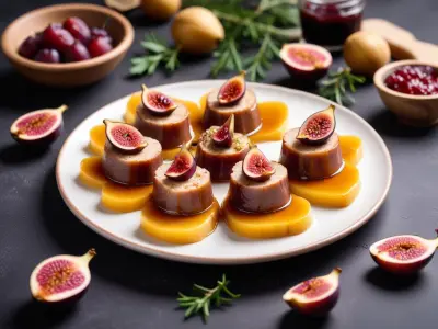 Bouchées Festives de Foie Gras et Chutney de Figues