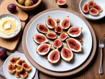 Pinsa Figues & Chèvre, Noix et Miel