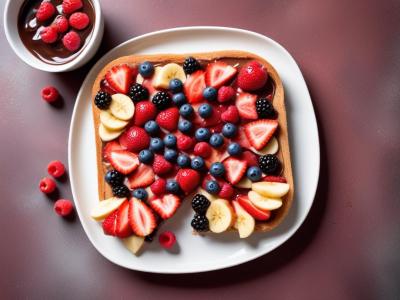 Pinsa Sucrée Nutella & Fruits Rouges