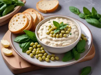 Tartinade Fraîcheur Haricots Blancs et Basilic