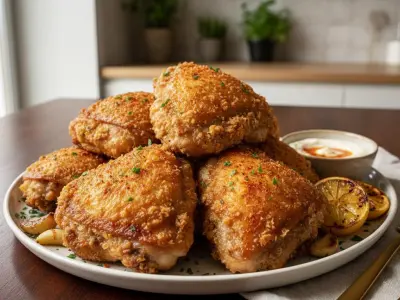 Cuisses de Poulet Ultra-Croustillantes à l'Air Fryer