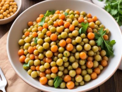 Salade de pois chiches au cumin