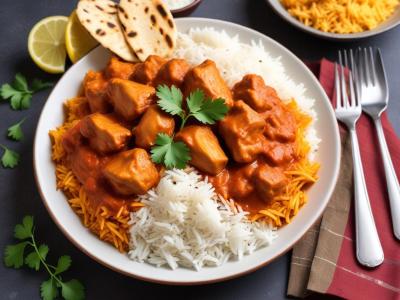 Poulet Tikka Masala et Riz Basmati