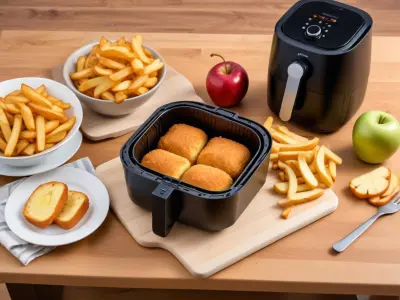 Carrés croustillants aux œufs et pommes de terre de l'Airfryer