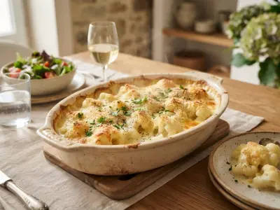Gratin de chou-fleur traditionnel