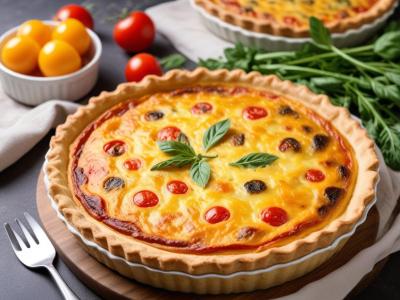 Quiche aux légumes d'été