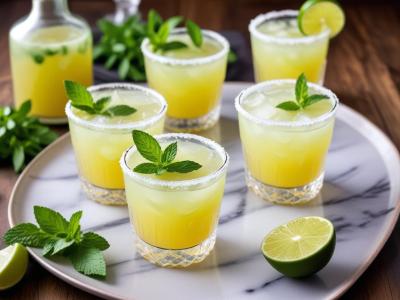 Smoky Mint Margarita