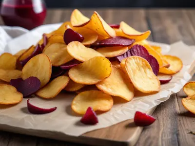 Chips de Betterave Croustillantes Maison