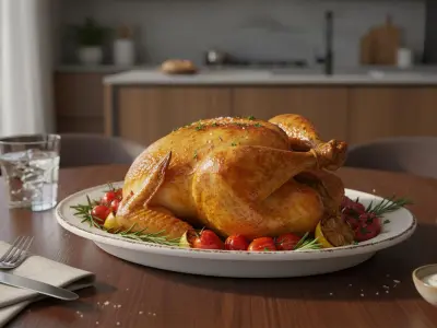 Poulet Rôti Doré au Cosori (1,5kg)