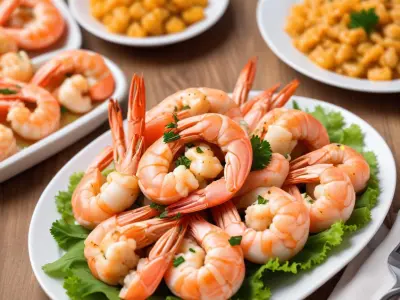 Bouchées de crevettes à l'ail