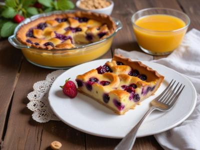 Clafoutis Gourmand aux Brugnons d'Été