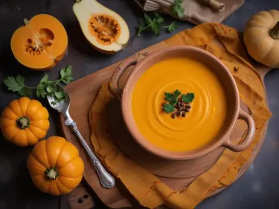 Velouté d'Automne Crémeux à la Courge Butternut