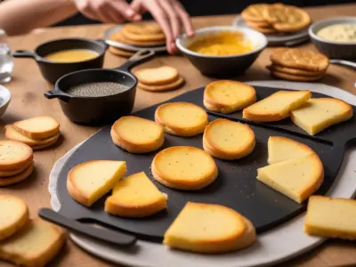 Les Sablés Fondants à la Raclette et au Poivre