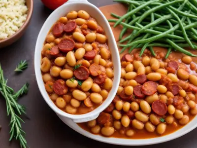 Poêlée gourmande de haricots blancs au chorizo