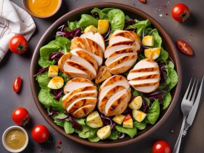 Salade Composée au Poulet Grillé