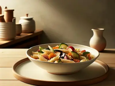 Salade de Pâtes aux Légumes Grillés