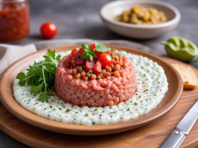 Tartare Boréal de Truite Fumée
